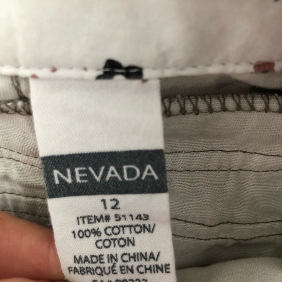 Nevada Cropped Flare Camouflage Pants Size 12 - Picture 12 of 12